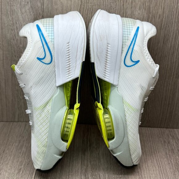 Nike Air Zoom SuperRep 3 Training Shoes Women 6.5 Lace Up DA9492-101 White Green - Picture 8 of 13